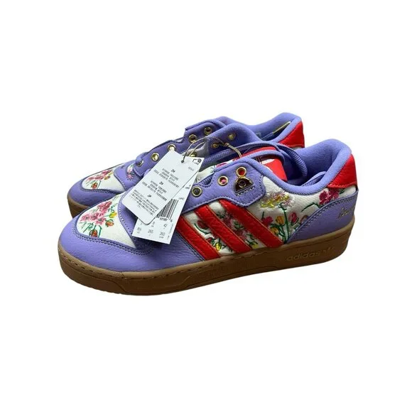 Adidas Men's 8.5 Rivalry Low Unheadof Grandma's Couch Purple Sneakers NEW Rare